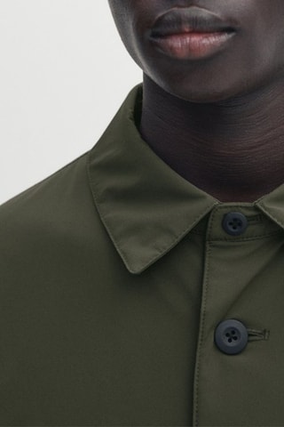 Surchemise en lin - Kaki