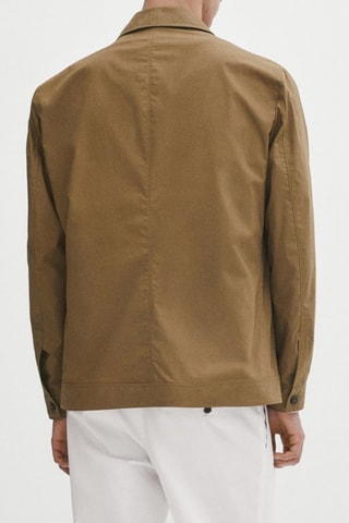 Surchemise en soie - Beige