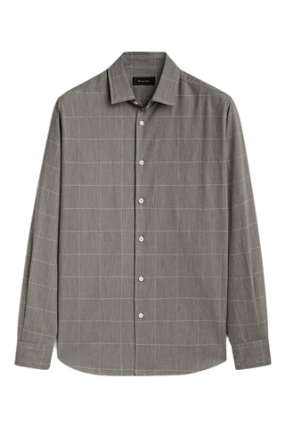 Chemise en laine - Gris