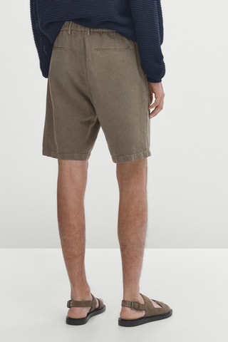 Bermuda en laine - Vert