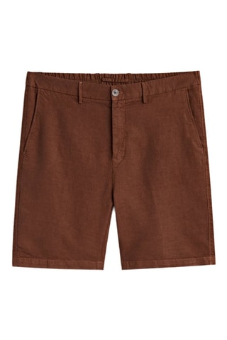 Bermuda en laine - Marron