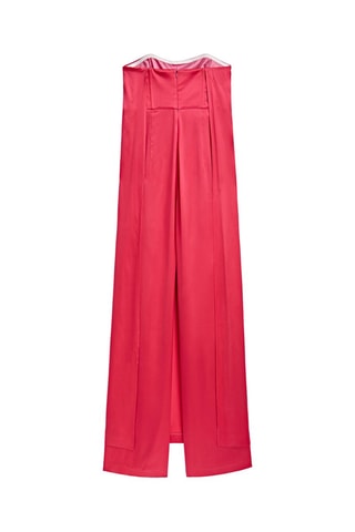 Geplooide Jumpsuit - Studio - Fuchsia
