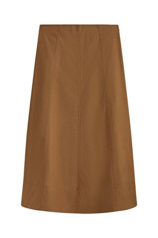 Jupe droite - Camel
