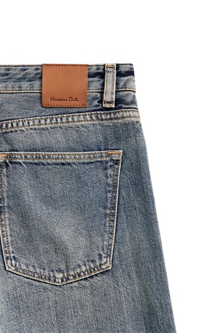 Jean droit selvedge - Bleu