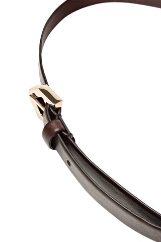 Ceinture en cuir limited edition - Marron