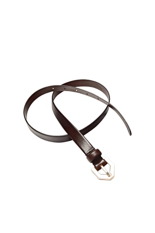 Ceinture en cuir limited edition - Marron