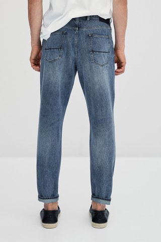Jean coupe tapered - Bleu