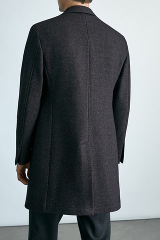 Manteau avec laine intérieur amovible - Noir