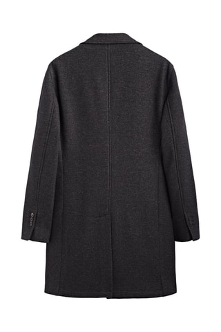 Manteau avec laine intérieur amovible - Noir