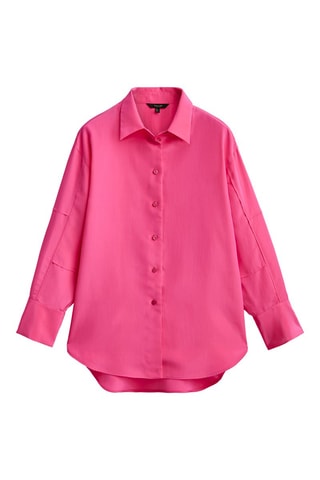 Soepelvallende Blouse - Fuchsia
