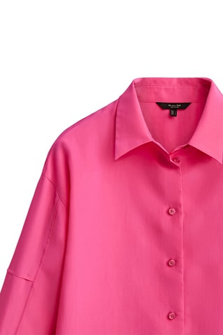 Soepelvallende Blouse - Fuchsia