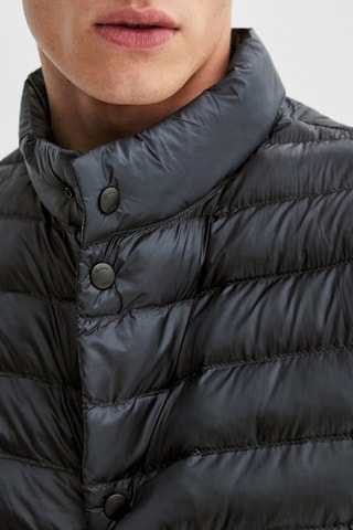 Doudoune matelassée sans manches et légère - Noir