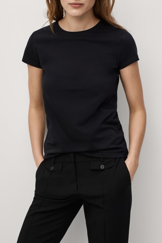 T-shirt coton basic - Noir