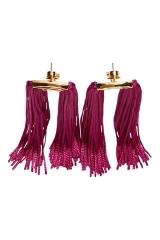 Boucles d’oreilles franges - Studio - Argent