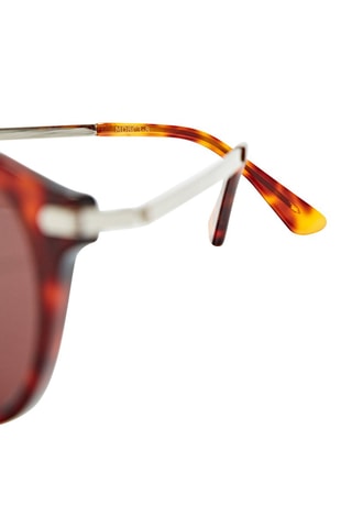 Lunettes de soleil rondes à pont métallique femme - Catégorie 3