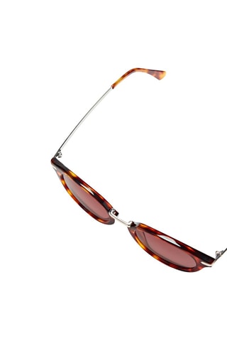 Lunettes de soleil rondes à pont métallique femme - Catégorie 3