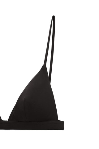 Haut de maillot triangle - Noir