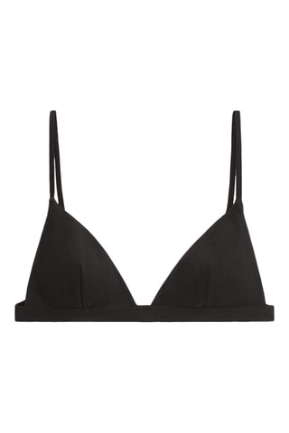 Haut de maillot triangle - Noir