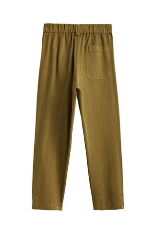 Pantalon détail dans le bas - Vert olive