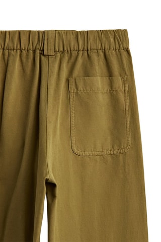 Pantalon détail dans le bas - Vert olive