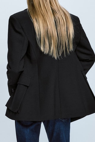 Veste noire poches - Noir