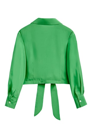 Chemisier vert nœud - Vert