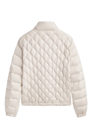 Doudoune rembourrée de duvet et plumes - Ecru