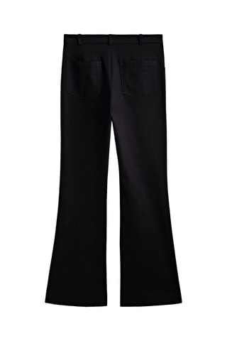 Pantalon flare - Bleu marine