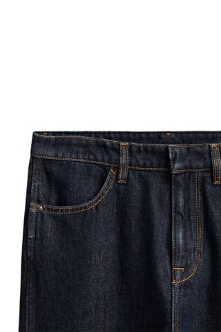 Jean cigarette fentes - Bleu