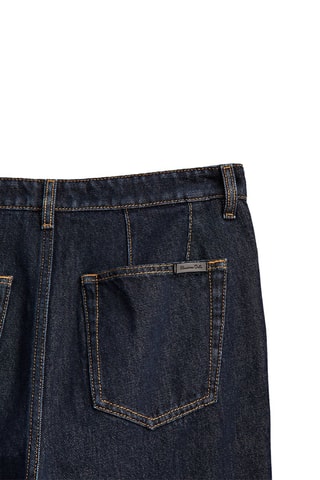 Jean cigarette fentes - Bleu