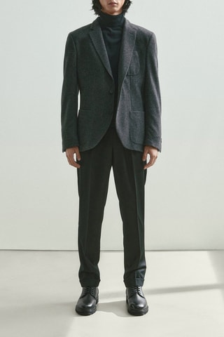 Veste en laine confort - Anthracite