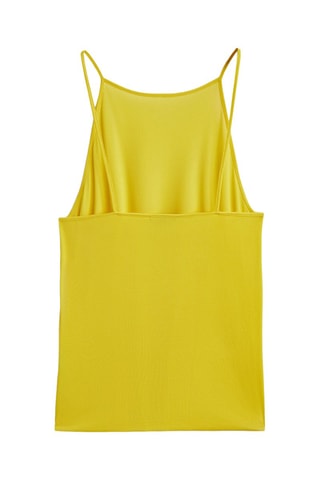 Top élastique bretelles - Jaune