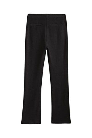 Pantalon de costume noir 100% laine - Noir