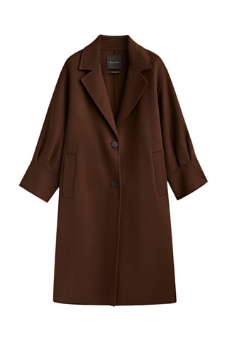 Manteau en laine - Marron