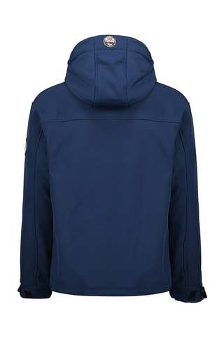 Veste Softshell à capuche Takeniana - Bleu marine