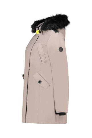 Parka à capuche Cherifana - Taupe