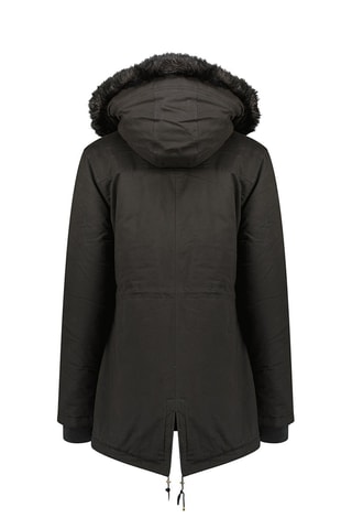 Parka à capuche Celestana Noir