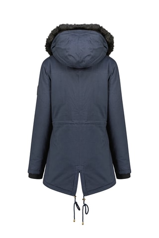 Parka à capuche Celestana Bleu marine