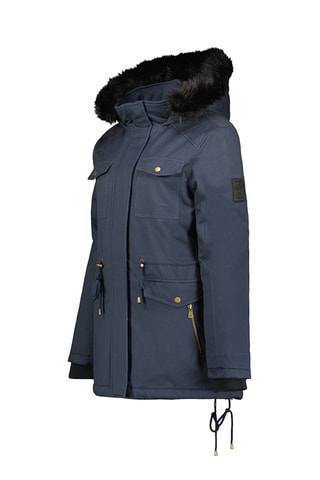Parka à capuche Celestana Bleu marine