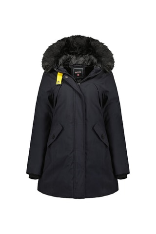 Parka à capuche Cherifana - Bleu marine