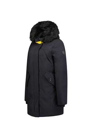 Parka à capuche Cherifana - Bleu marine