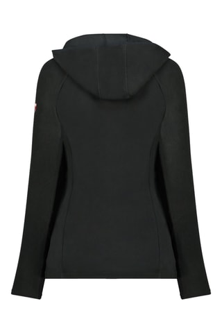 Fleece Jasje met Capuchon Tugoodana - Zwart