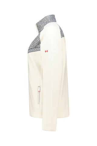 Fleece Jasje Urithana - Ecru en Zwart