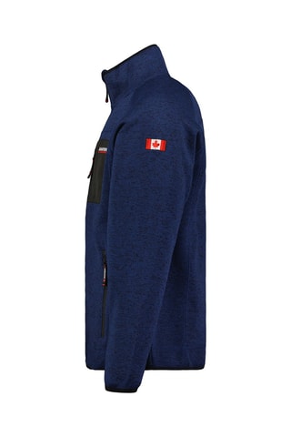 Veste polaire Titlana - Bleu marine chiné