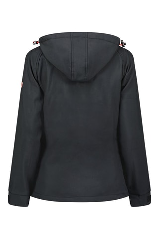 Jasje met Capuchon Softshell Tacerana - Zwart