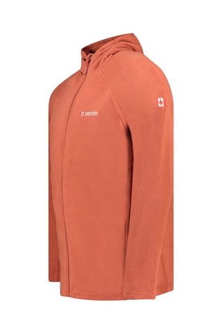 Veste polaire à capuche Tugoodana - Rouille