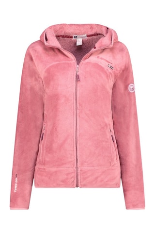 Fleece Jasje met Capuchon Uternel - Roze