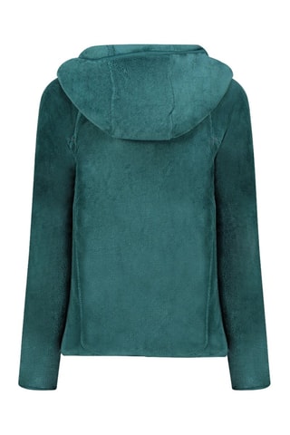 Fleece Jasje met Capuchon Uternel - Donkergroen