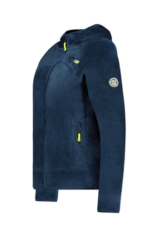 Fleece Jasje met Capuchon Uternel -  Marineblauw