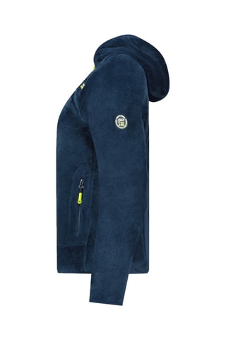 Fleece Jasje met Capuchon Uternel -  Marineblauw